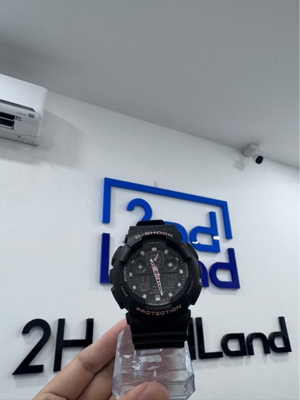 Đồng hồ Casio G-shock Ga-100GBX-1A4 - Màu den - Ngoại hình 98% - Body
