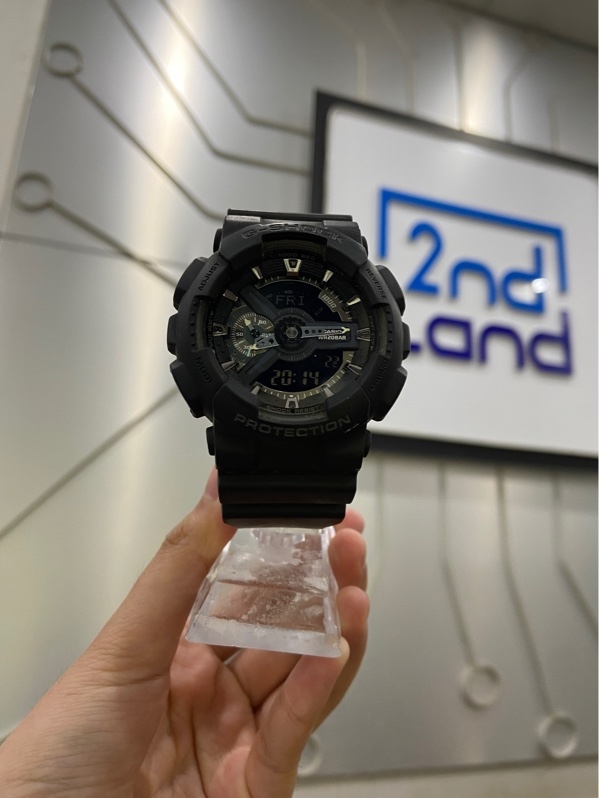 Đồng Hồ Casio G-Shock GA-110-1B - 40mm - Màu đen - Ngoại hình: 97% - Body
