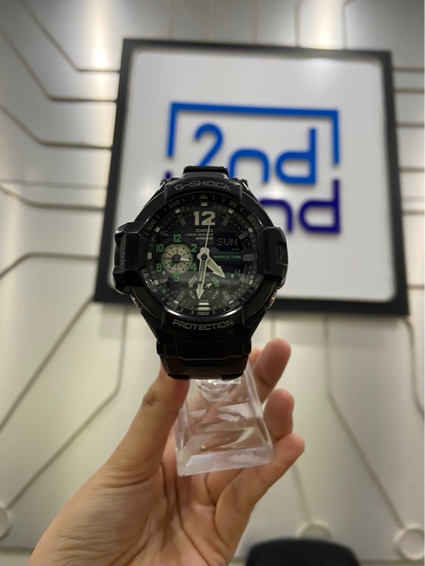 Đồng hồ Casio G-Shock GA-1100-1A3 - Màu đen - Ngoại hình: 97% - Body
