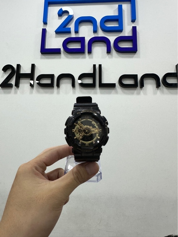 Đồng Hồ Casio G-Shock GA-1100GB-1A - 51.5mm - Màu đen - Ngoại hình 97% - Body