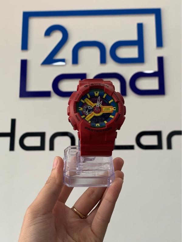 Đồng hồ Casio G-Shock GA-110FC - Màu đỏ - Ngoại hình: 98% - Body