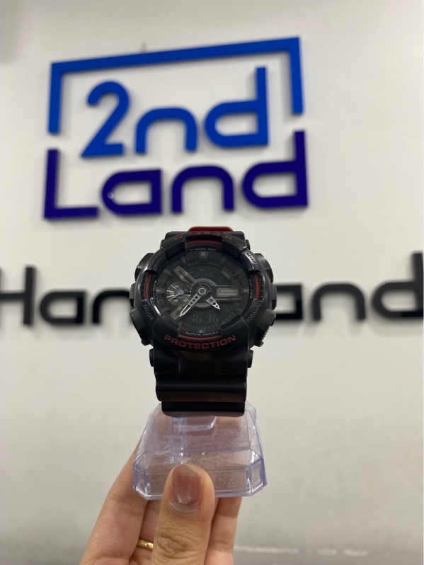 Đồng hồ Casio G-shock GA-110HR-1a - Màu đen - Ngoại hình 97% - Body