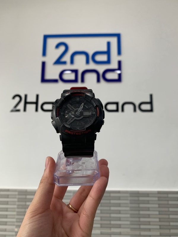 Đồng hồ Casio G-Shock GA-110HR-1ADR - Màu đỏ đen - Ngoại hình: 96% - Body