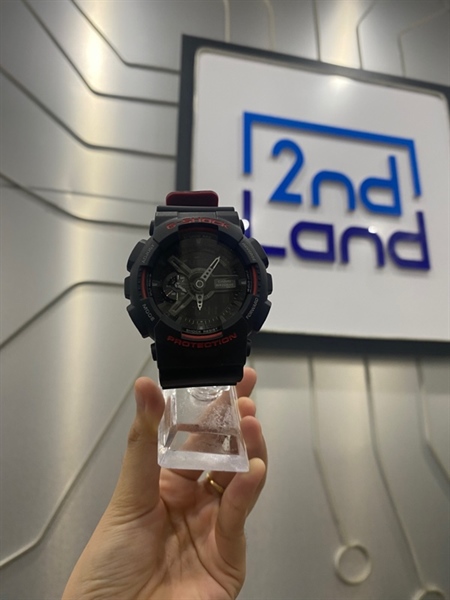 Đồng hồ Casio G-Shock GA-110HR - Màu đỏ đen - Ngoại hình: 98% - Dây thay - Body