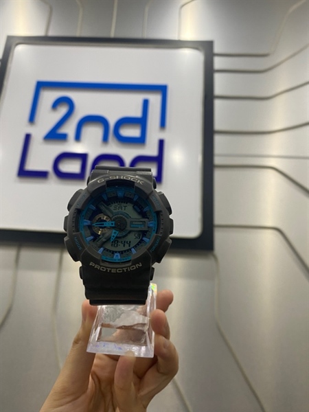 Đồng hồ Casio G-Shock GA-110TS-8A2/48mm - Màu xám - Ngoại hình: 97.5 % , kính quasts, máy pin - Body