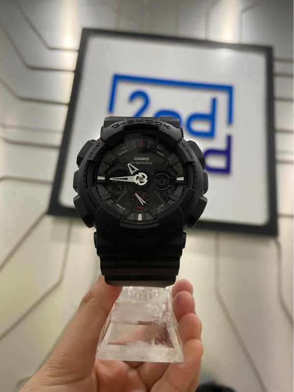 Đồng hồ Casio G-shock GA-12-1A - Màu đen - Ngoại hình: 97% - Body