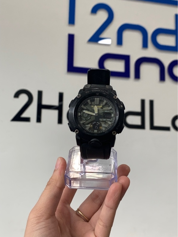 Đồng hồ Casio G-Shock GA-2000 - 44mm - Màu đen - Ngoại hình: 97% - Body