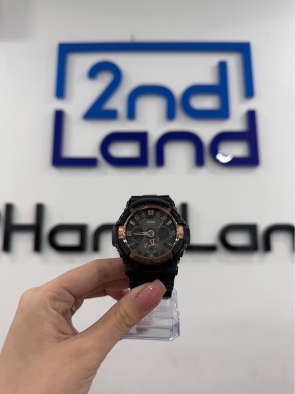 Đồng hồ Casio G-shock GA-200RG - Màu đen - Ngoại hình 98% - Body