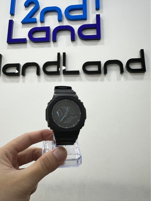 Đồng hồ Casio G-Shock GA-2100-1A2HDR - 45.4 mm - Màu đen - Ngoại hình 97% - Kèm box