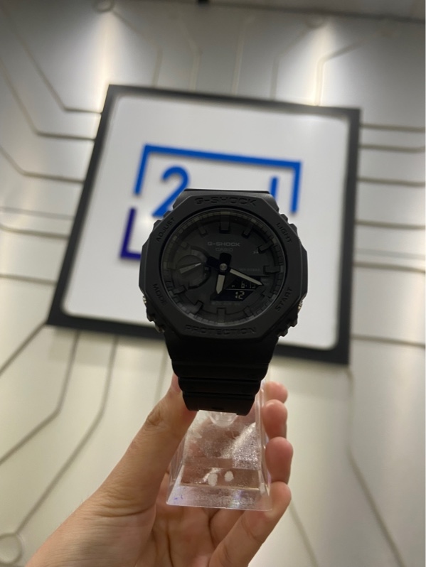 Đồng hồ Casio G-Shock GA-2100 - Màu đen - Ngoại hình: 98% - Kèm Box
