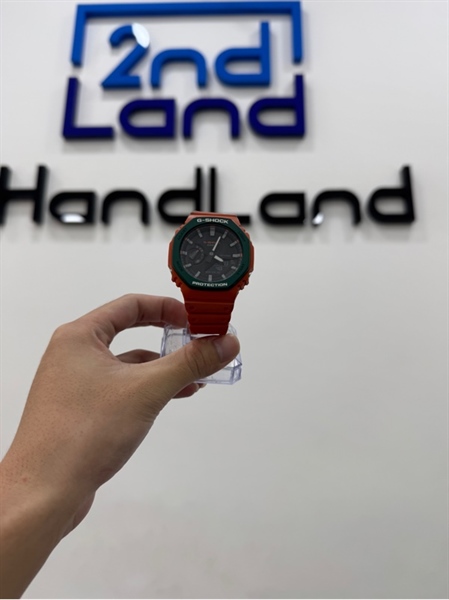 Đồng hồ Casio G-Shock GA-2110SC-4A - 45mm - Màu cam - Ngoại hình 97% - Body