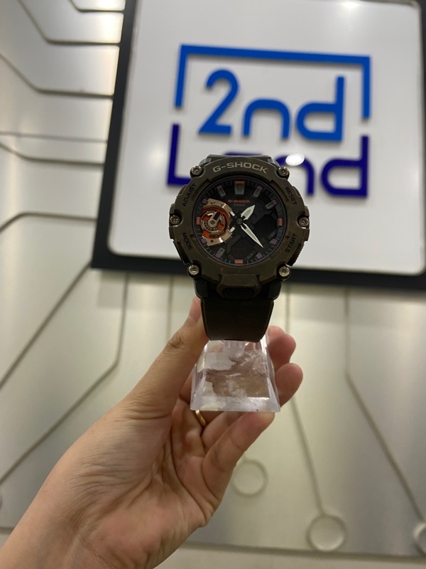 Đồng hồ Casio G-Shock GA 2200MFR 5ADR - Màu nâu - Ngoại hình: 97% - Kèm Box