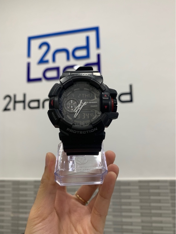 Đồng hồ Casio G-Shock GA-400 - Màu đen đỏ - Ngoại hình: 98% - Body
