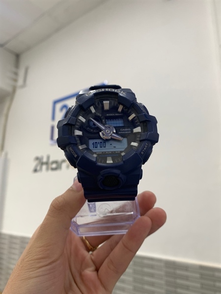 Đồng hồ Casio G-Shock GA 700 - Màu đen- Chạy đúng giờ , màn hình lỗi - Ngoại hình: 98% - Box - ( SP KHÔNG BẢO HÀNH )