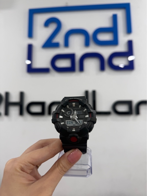 Đồng hồ Casio G-shock Ga-700 - Màu đen - Ngoại hình 97% - trầy xước - Body
