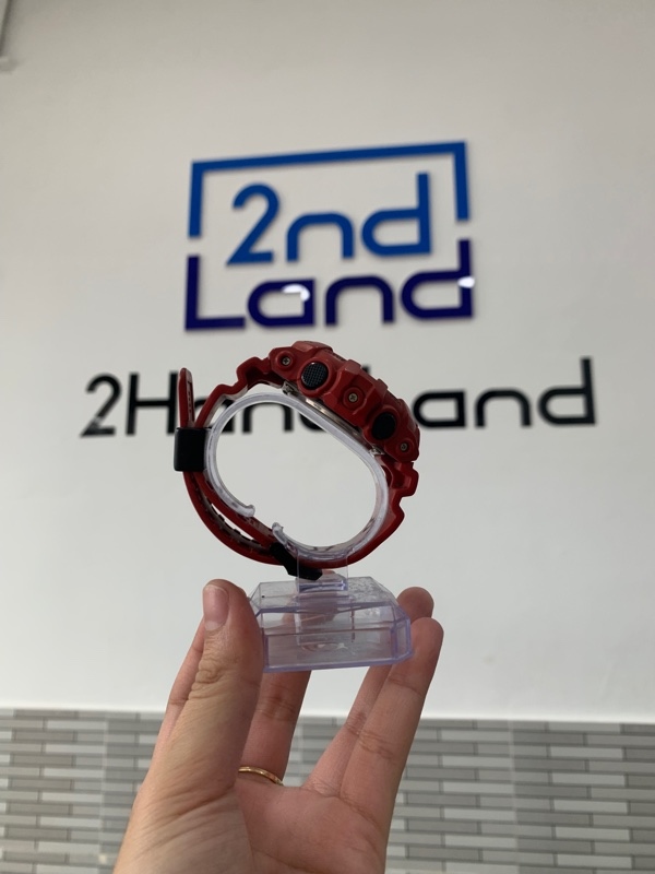 Đồng hồ Casio G-Shock GA-700 - Màu đỏ - Ngoại hình: 97% - Mặt trầy - Body