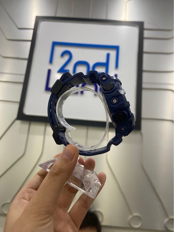 Đồng hồ Casio G-Shock GA-700 - Màu xanh - Ngoại hình: 97% - Kính xước nhẹ - Kèm Box