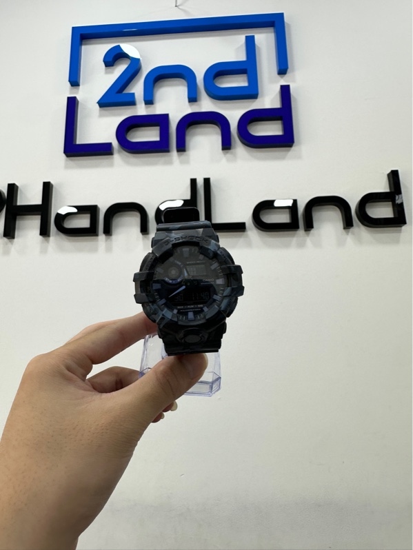 Đồng hồ Casio G-SHOCK GA-700CM-2A - 53mm - Màu xanh - Ngoại hình 97% - Body