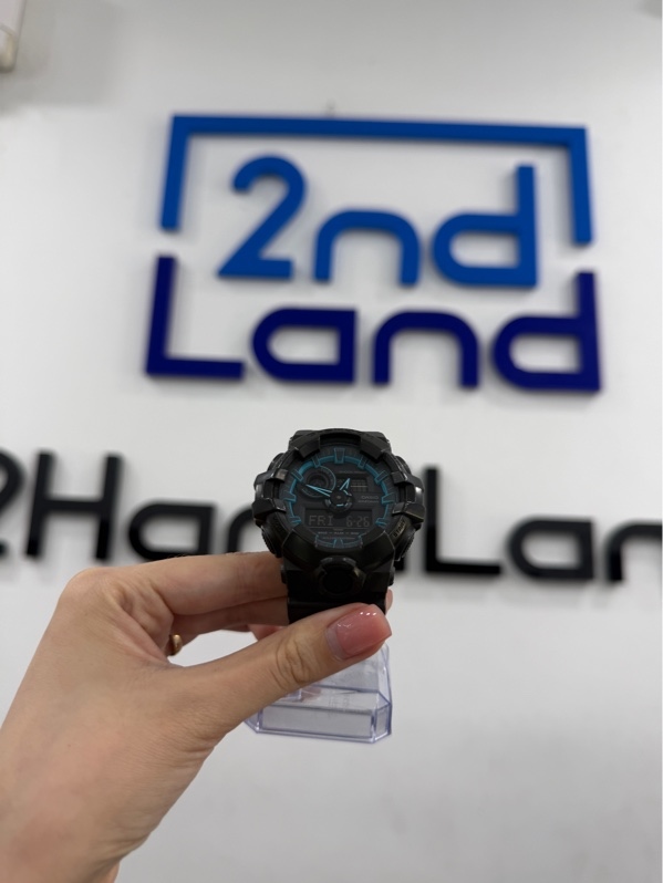 Đồng hồ Casio G-shock GA-700SE-1A2 - Màu đen - Ngoại hình 97% - trầy xước - Kèm box
