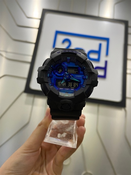 Đồng hồ Casio G-Shock GA-700VB - Màu xanh - Ngoại hình: 98% - Kèm Box