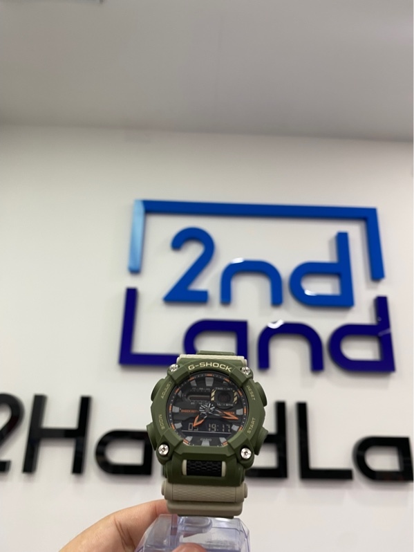 Đồng hồ Casio G-shock GA-900HC-3ADR - Màu xanh - Ngoại hình: 97.5% - Body