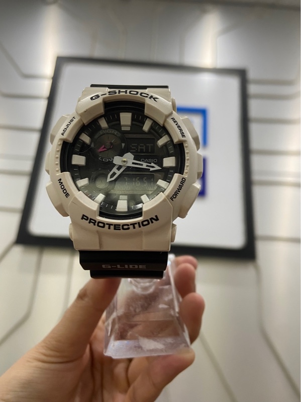 Đồng hồ Casio G-Shock GAX-100B-7ADR - Màu trắng - Ngoại hình: 97% - Body