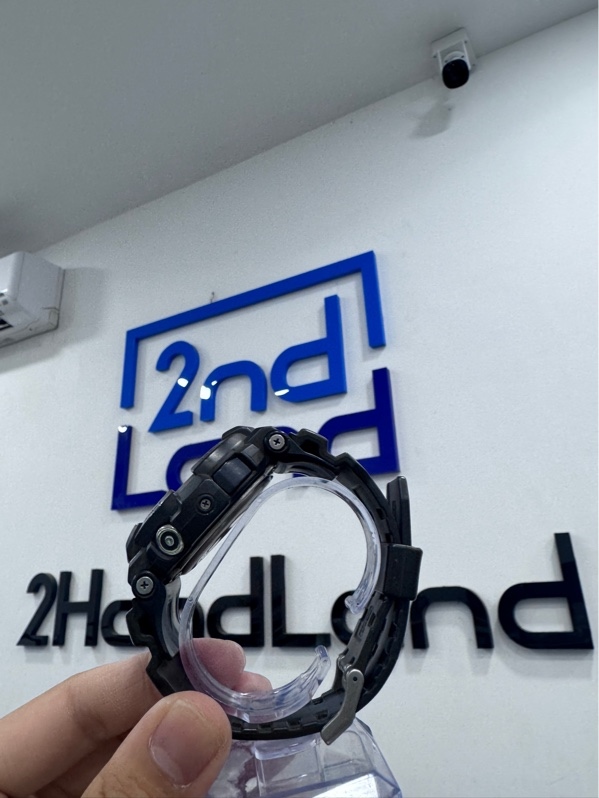 Đồng hồ Casio G-shock GD-350-8DR - Màu xám - Ngoại hình 97% - dây mất form , xuống màu nhẹ - Body