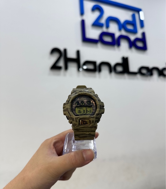 Đồng hồ Casio G-Shock GD-X6900TC-5 - Màu xanh camo - Ngoại hình 97% - Body