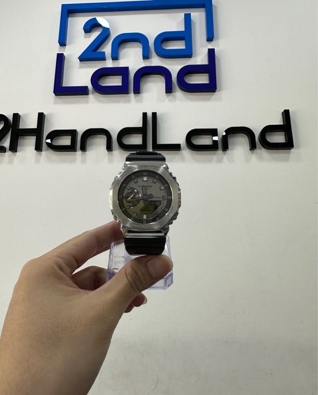 Đồng hồ Casio G-Shock GM-2100-1A - 45.4 mm - Màu đen - Ngoại hình 97% - Kèm box