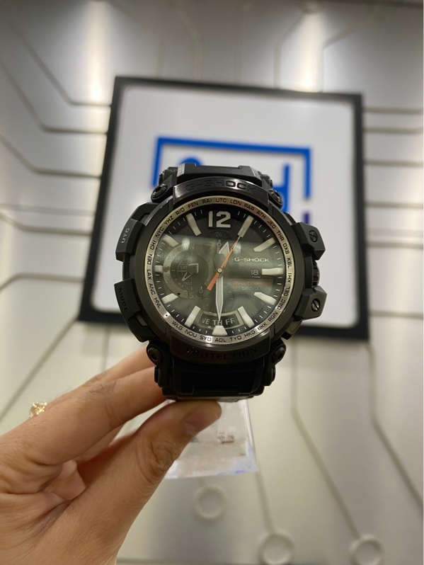 Đồng hồ Casio G-Shock Gravitymaster GPW-2000 - Màu xanh - Ngoại hình: 97.5% - Xước nhẹ dây đeo - FullBox