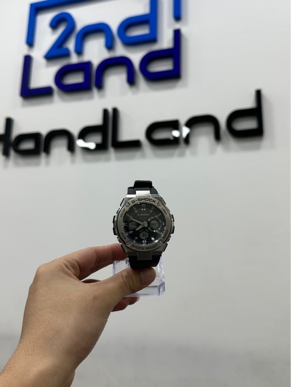 Đồng hồ Casio G-Shock GST-S110-1A - 46mm - Màu bạc - Ngoại hình 97% - Body