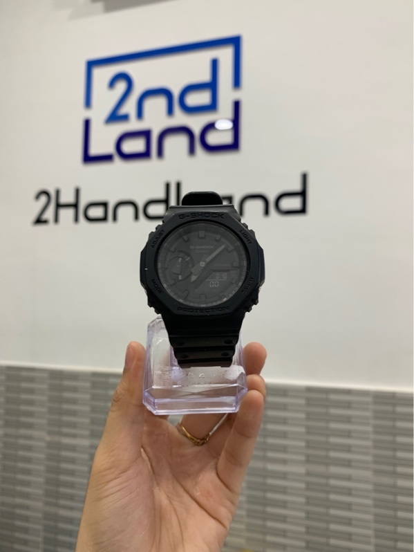 Đồng hồ Casio GA-2100 - Màu đen - Ngoại hình: 98% - Trầy body - Body