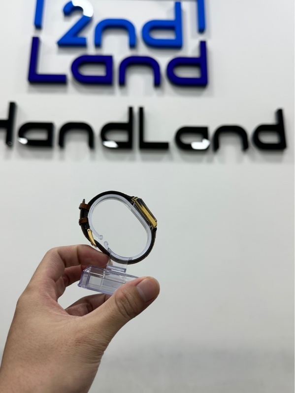 Đồng hồ Casio LTP-1234PGL-7A Mặt chữ nhật - 25 x 20mm - Màu trắng vàng - Ngoại hình 98% - Body