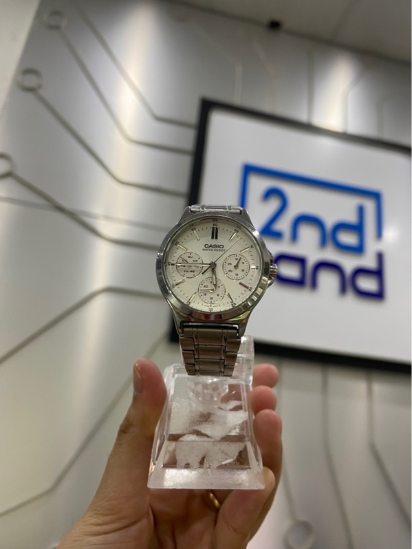 Đồng hồ Casio LTP-V300D-7AUDF - 33mm - Màu bạc - Ngoại hình: 97% - Body