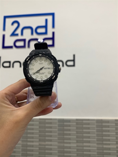 Đồng hồ Casio MRD-201W - Màu đen - Ngoại hình: 98% - Body