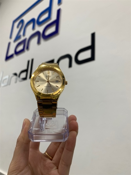 Đồng hồ Casio MTP-1170 - 38mm - Màu vàng - Ngoại hình: 97% - Body + mặt trầy mèo - Body