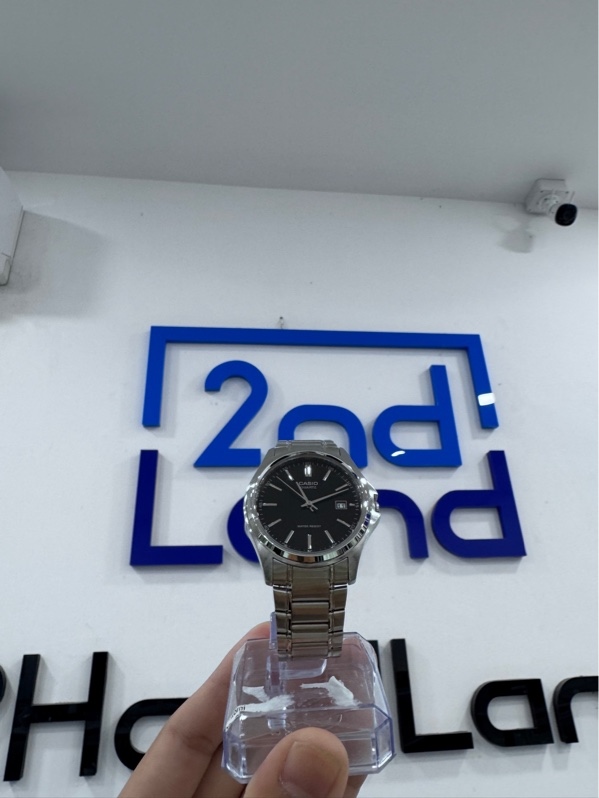 Đồng hồ Casio MTP-1183A-1A - Màu bạc - Ngoại hình 98% - Kèm box, mắt nối - Còn bảo hành WatchStore tới 21/12/2026, có bill