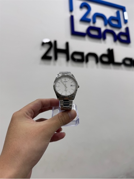 Đồng hồ Casio MTP-1302D-7A1 - 38.5mm - Màu bạc - Ngoại hình 97% - Kèm box