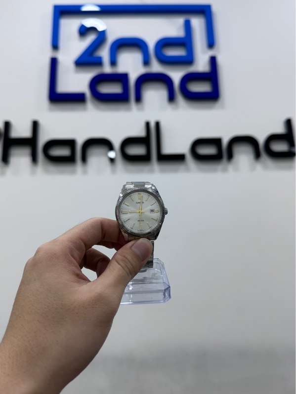 Đồng hồ Casio MTP-1302D-7A2VDF - Size 38.5mm - Màu bạc - Ngoại hình 98% - Fullbox