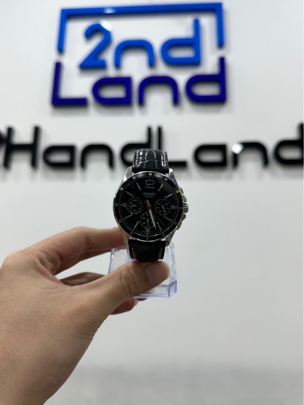 Đồng hồ Casio MTP-1374L-1AVDF - 43.5 mm - Màu bạc - Ngoại hình 97% - Body