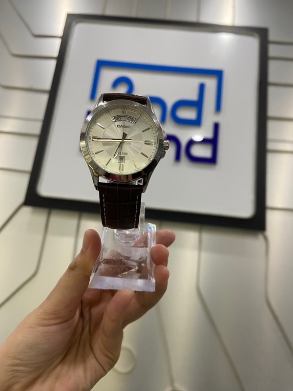 Đồng hồ Casio MTP-1381L-7AVDF - Màu bạc - Ngoại hình: 98% - Body