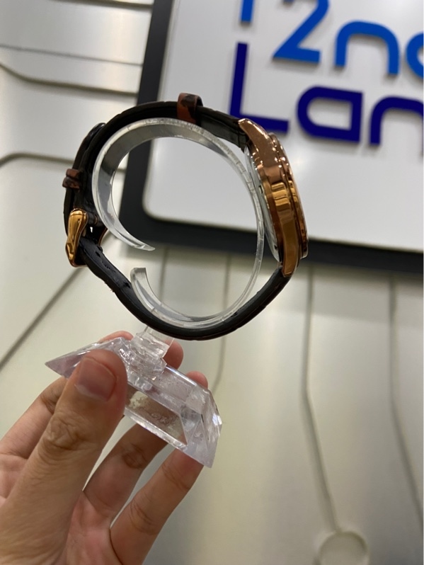 Đồng Hồ Casio MTP-1384L-1AVDF - 41mm - Màu nâu - Ngoại hình: 97% - dây đeo cũ - Body