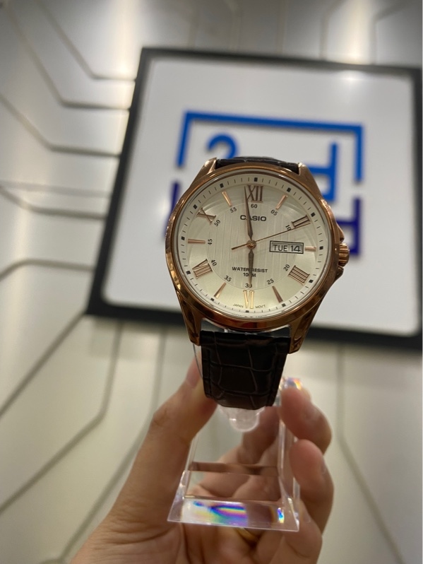 Đồng hồ Casio MTP-1384L-7AVDF - 41mm - Màu bạc - Ngoại hình: 97.5% - Body