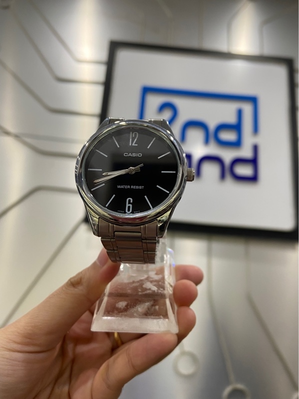 Đồng Hồ Casio MTP- E171BL-1EVDF - 47mm - Màu đen - Ngoại hình: 97% - Kim oxy hóa nhẹ - Body