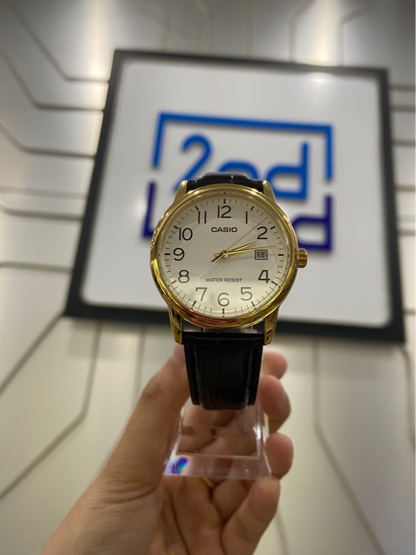 Đồng hồ Casio MTP-V002GL-7B2UDF - Màu vàng - Ngoại hình: 98% - Body