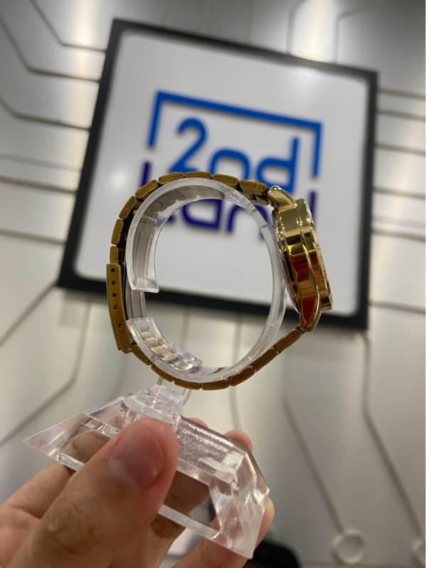 Đồng hồ Casio MTP-V004G-7B2UDF - 30mm - Màu vàng - Ngoại hình: 97% - Body