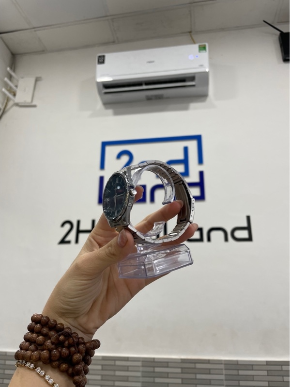 Đồng hồ Casio MTP V005 - Màu xanh - Ngoại hình: 98% - Body