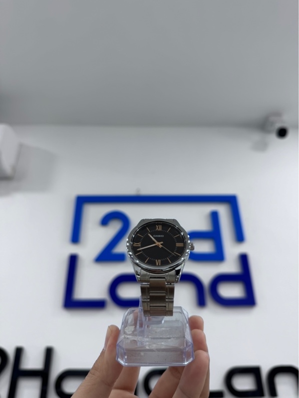 Đồng hồ Casio MTP-V005D-1B5UDFDI - Màu bạc - Ngoại hình 98% - Kèm box