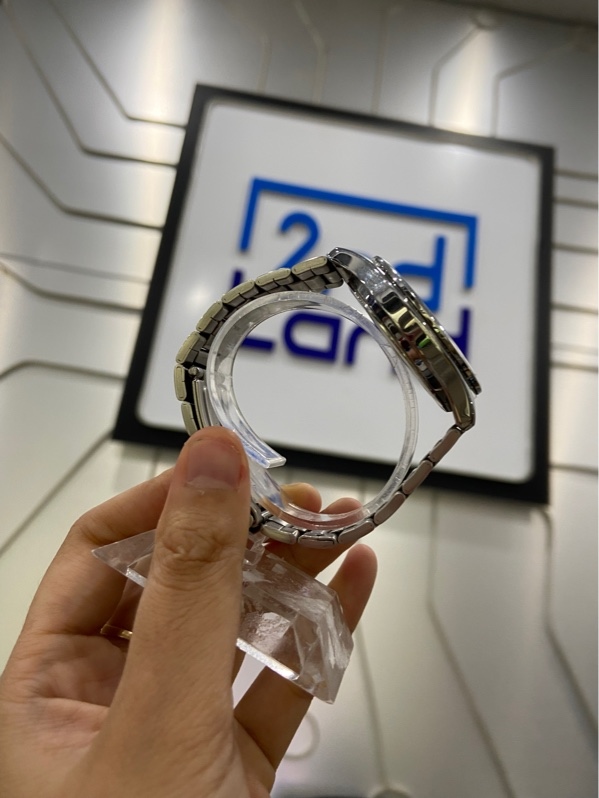 Đồng hồ Casio MTP-V006 - 40mm - Màu bạc - Ngoại hình: 98% - Body