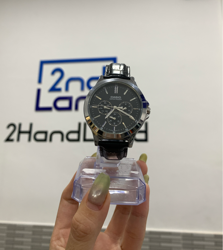 Đồng hồ Casio MTP V300 - Màu bạc - Ngoại hình: 97% - Body